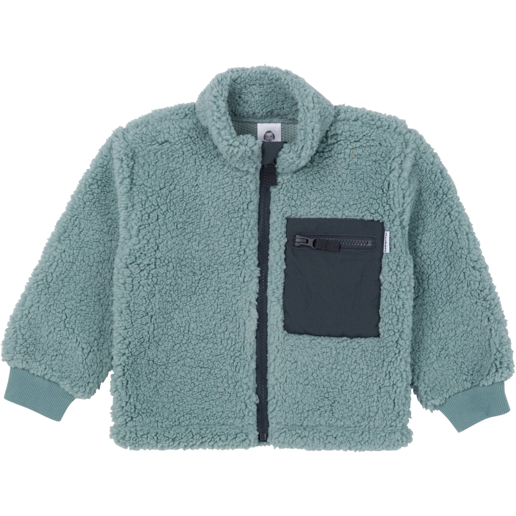 Toddler Boys Blue Sherpa Jacket Gerber Childrenswea
