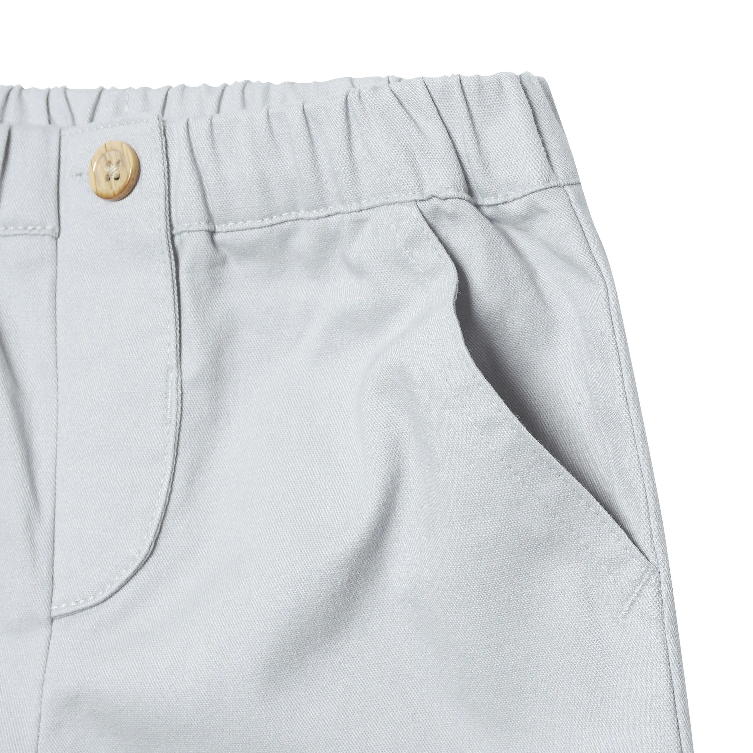 Toddler Boys Gray Canvas Pants Gerber Childrenswea