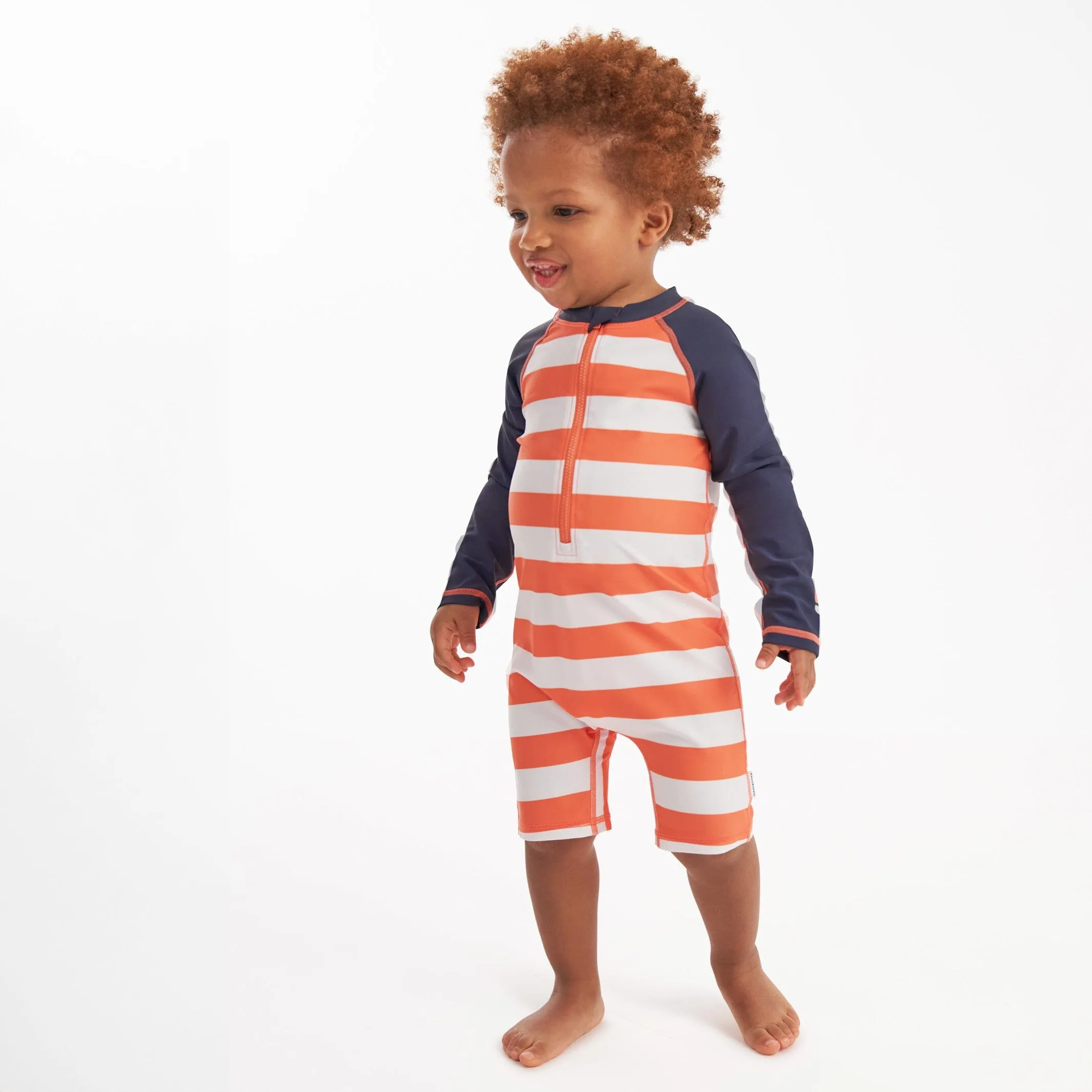 Toddler Boys UPF 50  Stripe Rash Guard Gerber Childrenswea