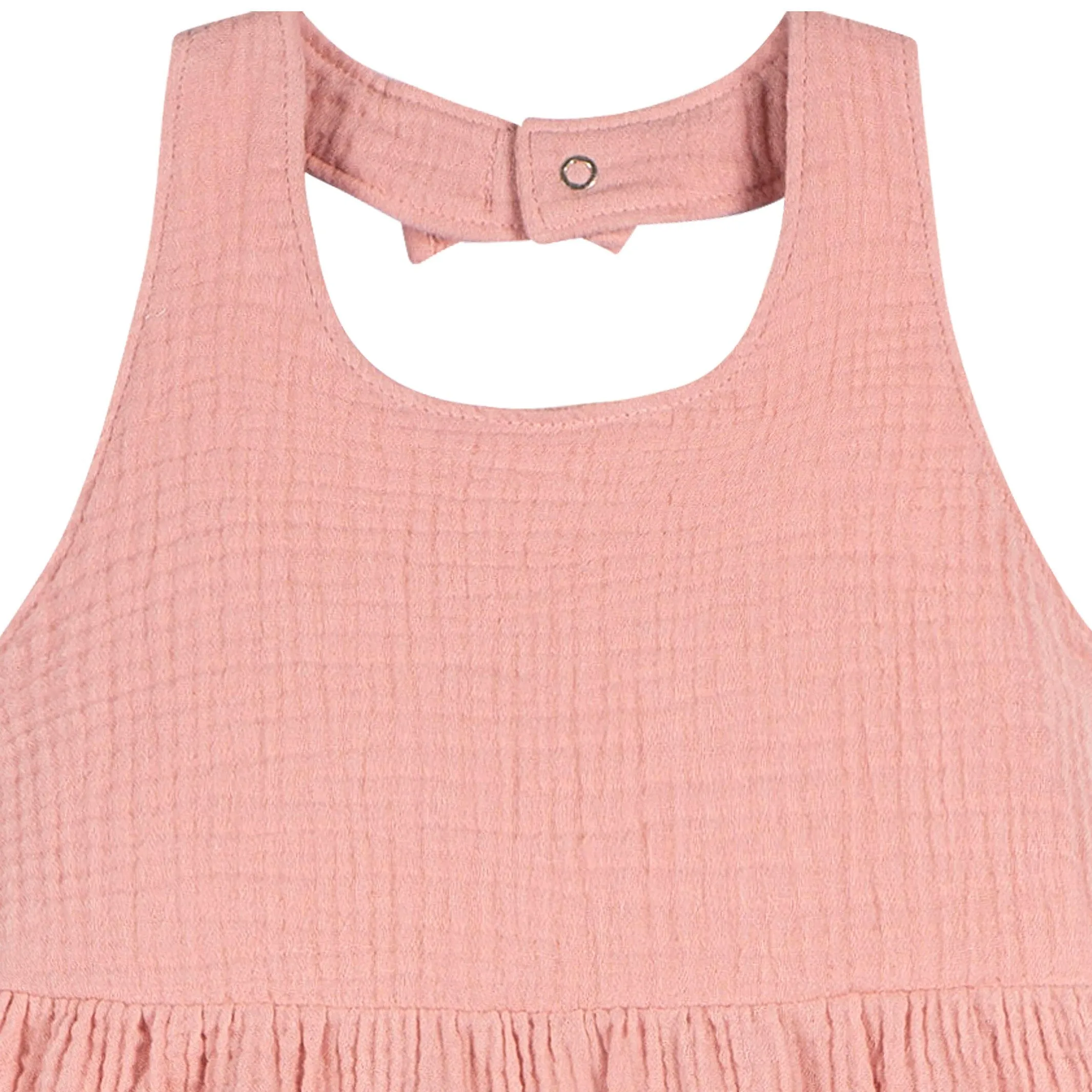 Toddler Girls Rose Pink Halter Romper Gerber Childrenswea