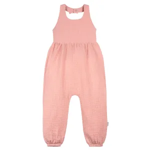 Toddler Girls Rose Pink Halter Romper Gerber Childrenswea