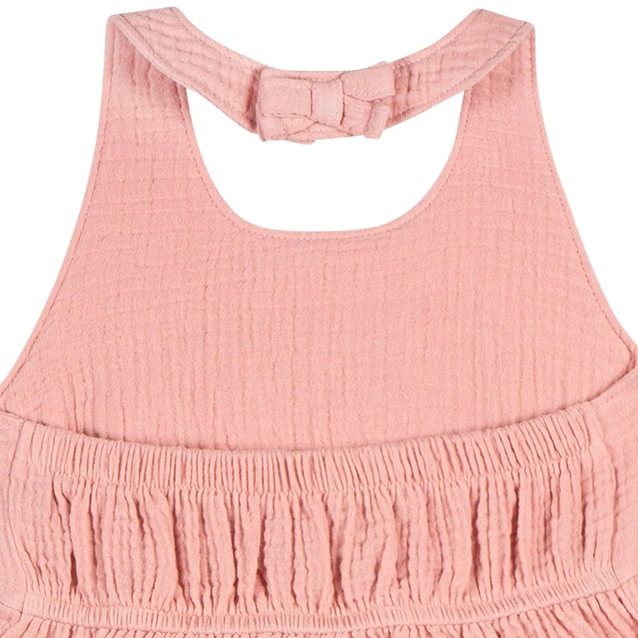Toddler Girls Rose Pink Halter Romper Gerber Childrenswea