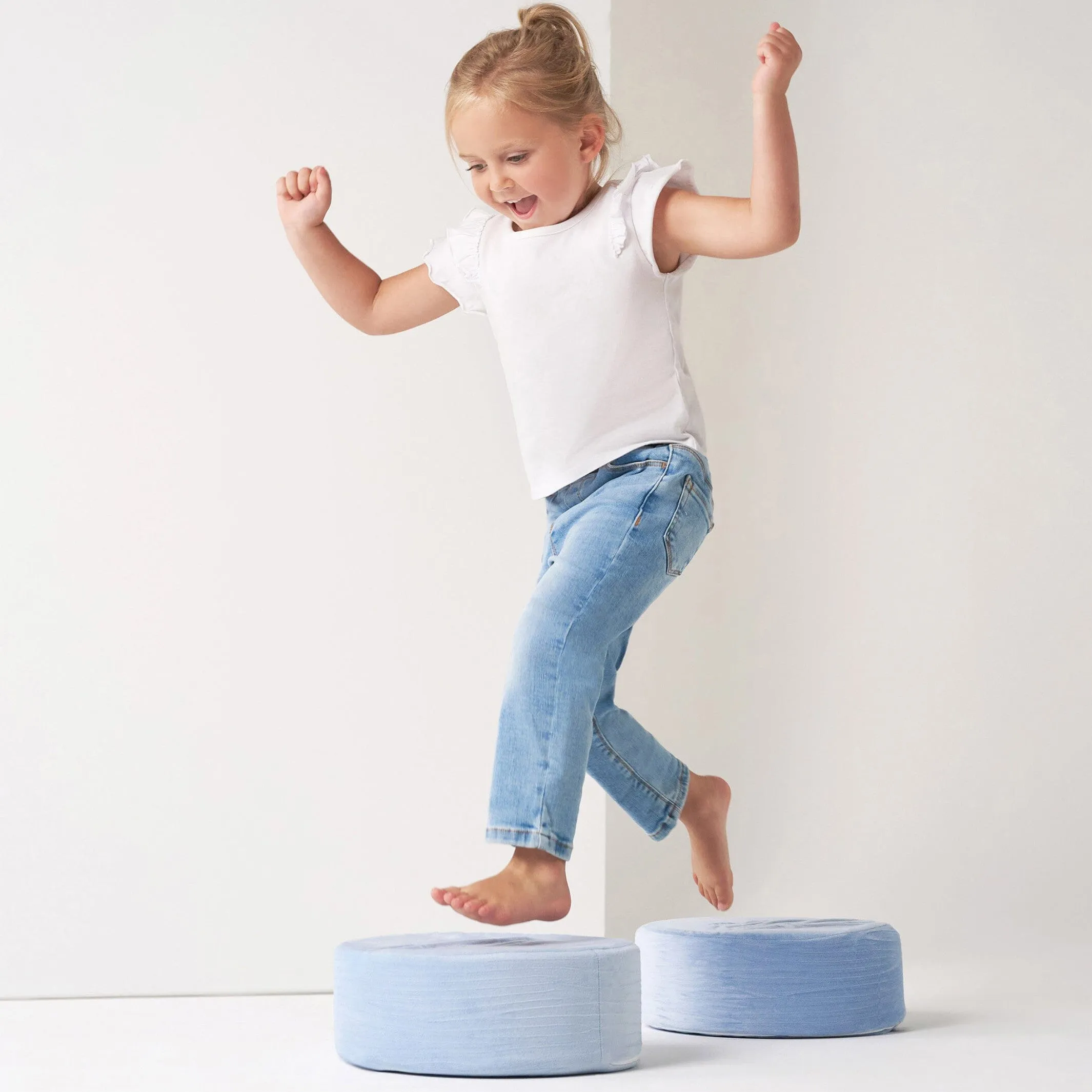 Toddler Neutral Light Blue Skinny Denim Jeans Gerber Childrenswea