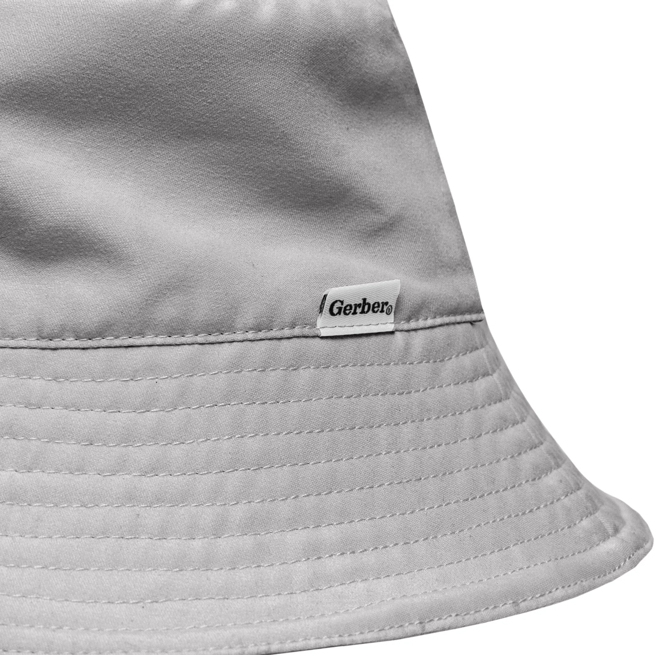 Toddler Neutral UPF 50  Light Grey Sun Hat Gerber Childrenswea