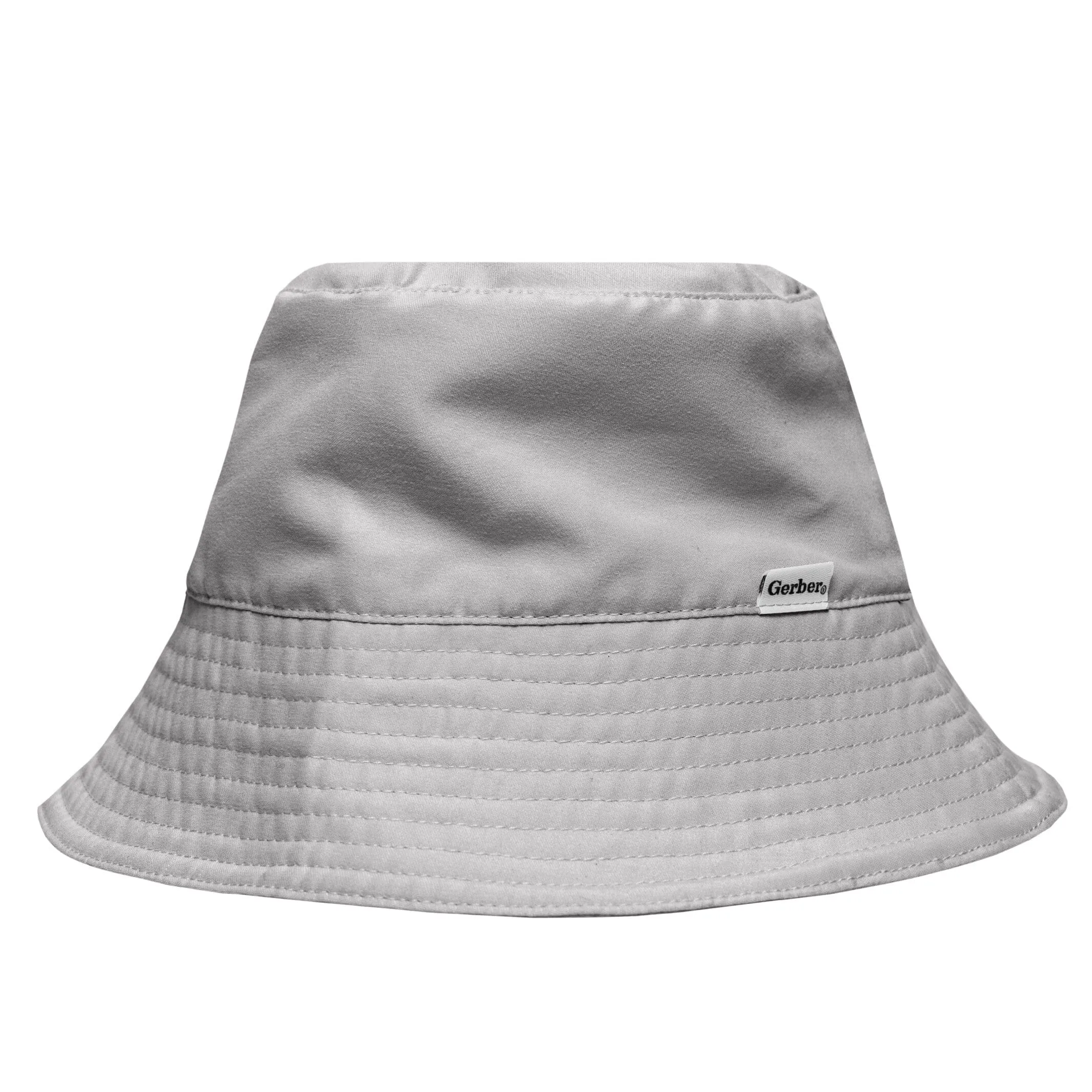Toddler Neutral UPF 50  Light Grey Sun Hat Gerber Childrenswea