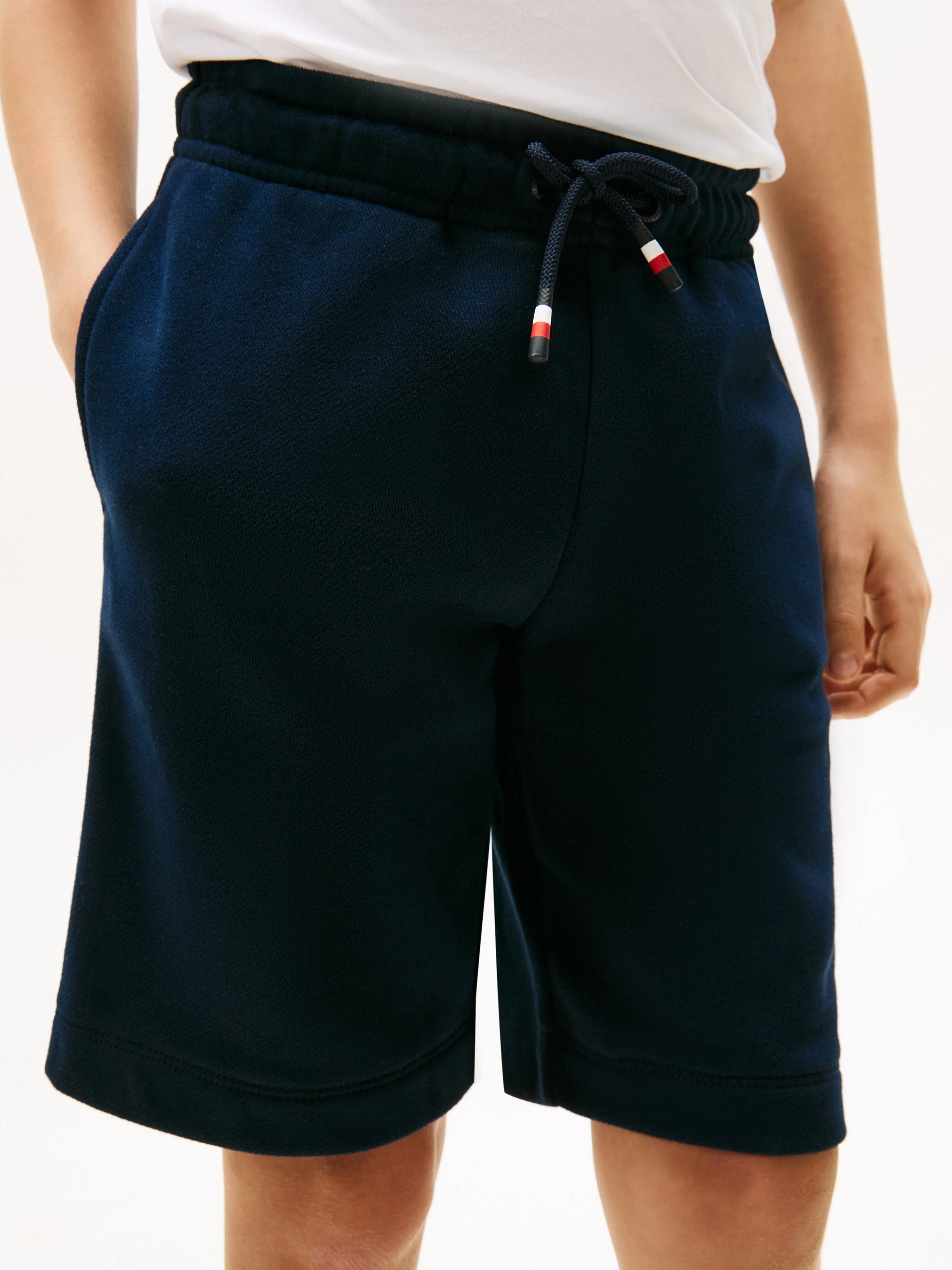 Tommy Hilfiger Boys Colourblock Short Set in Red