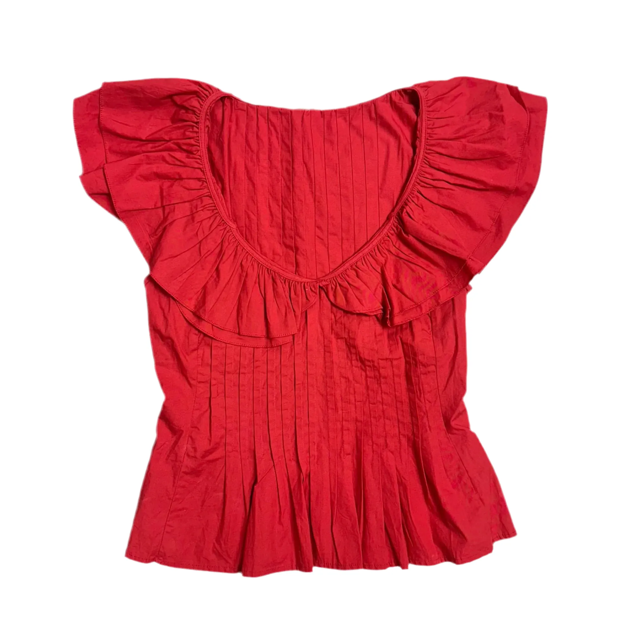 Top Sleeveless By Forever That Girl In Red, Size: Xs