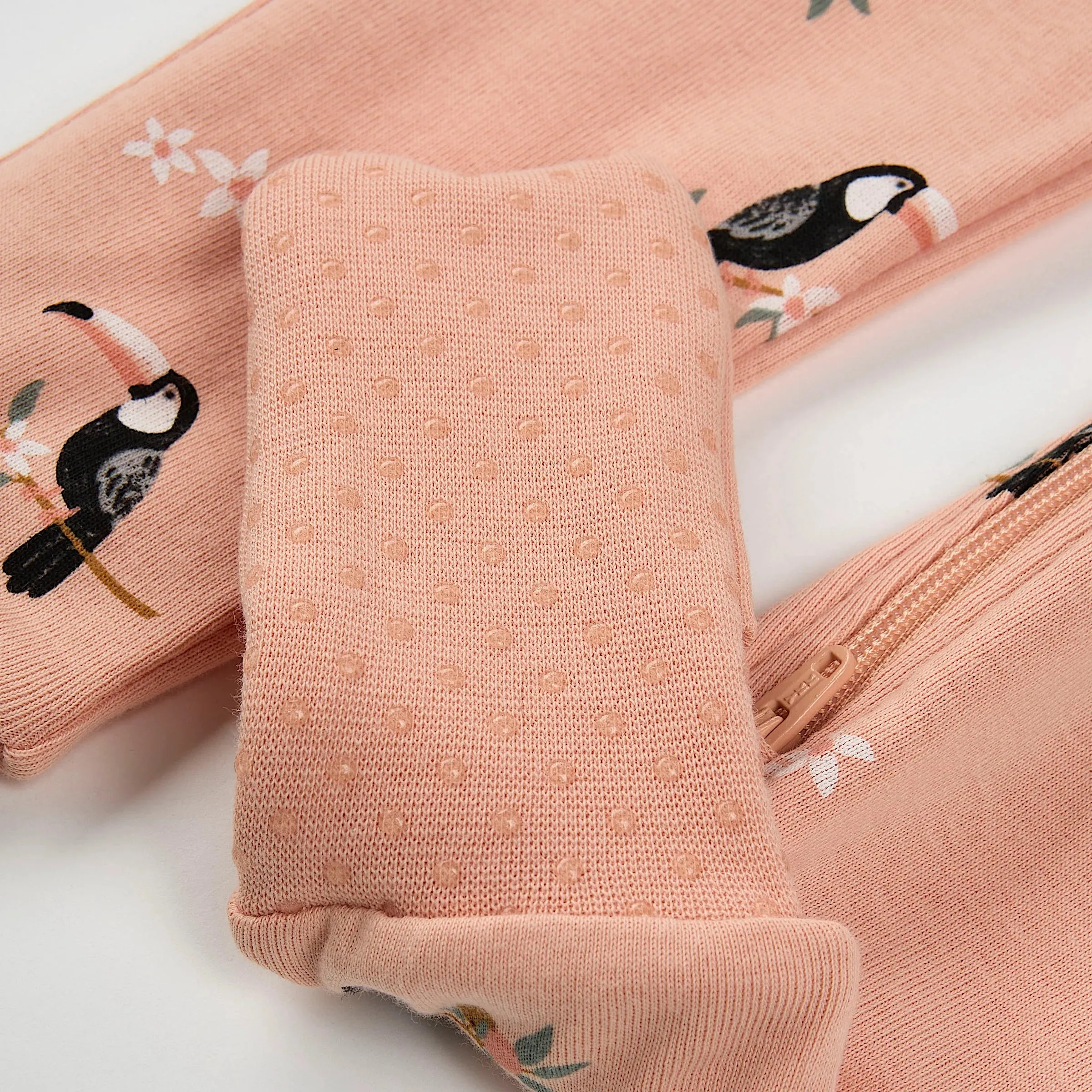 Toucans on Papaya Convertible Sleeper| Petit Lem
