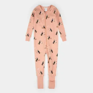 Toucans on Papaya Convertible Sleeper| Petit Lem