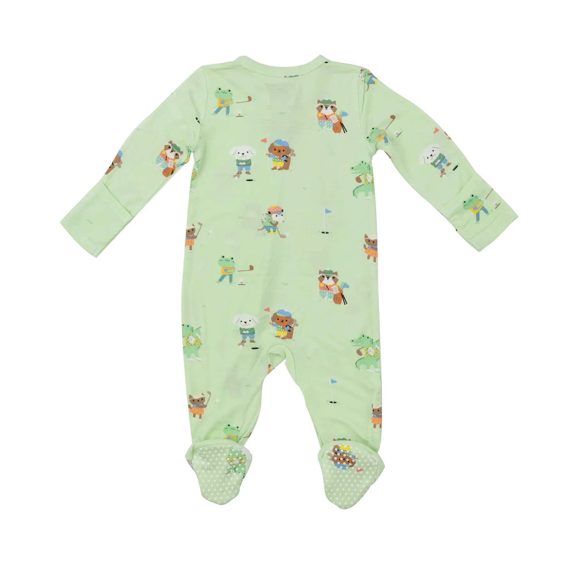 Two Way Zipper Footie - Golfing Animal | Angel Dear