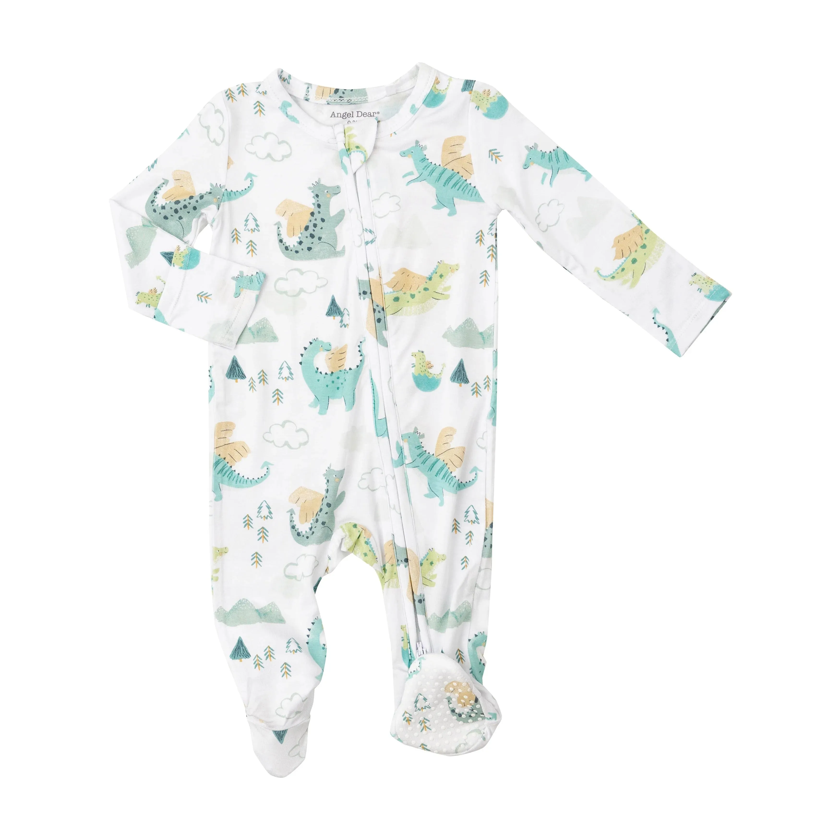 Two Way Zipper Footie - Gragons | Angel Dear