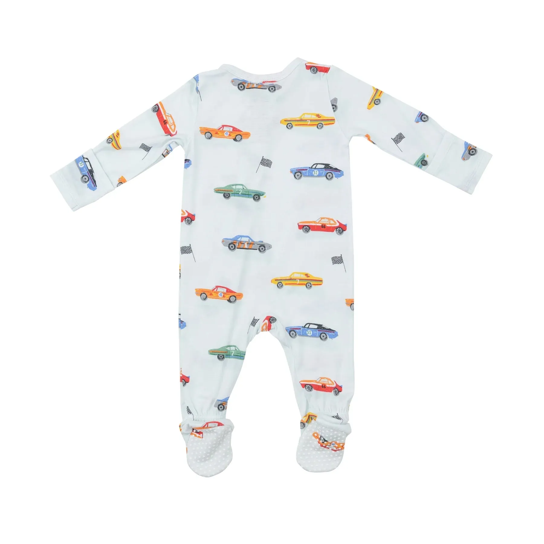 Two Way Zipper Footie - Muscle Cars | Angel Dear