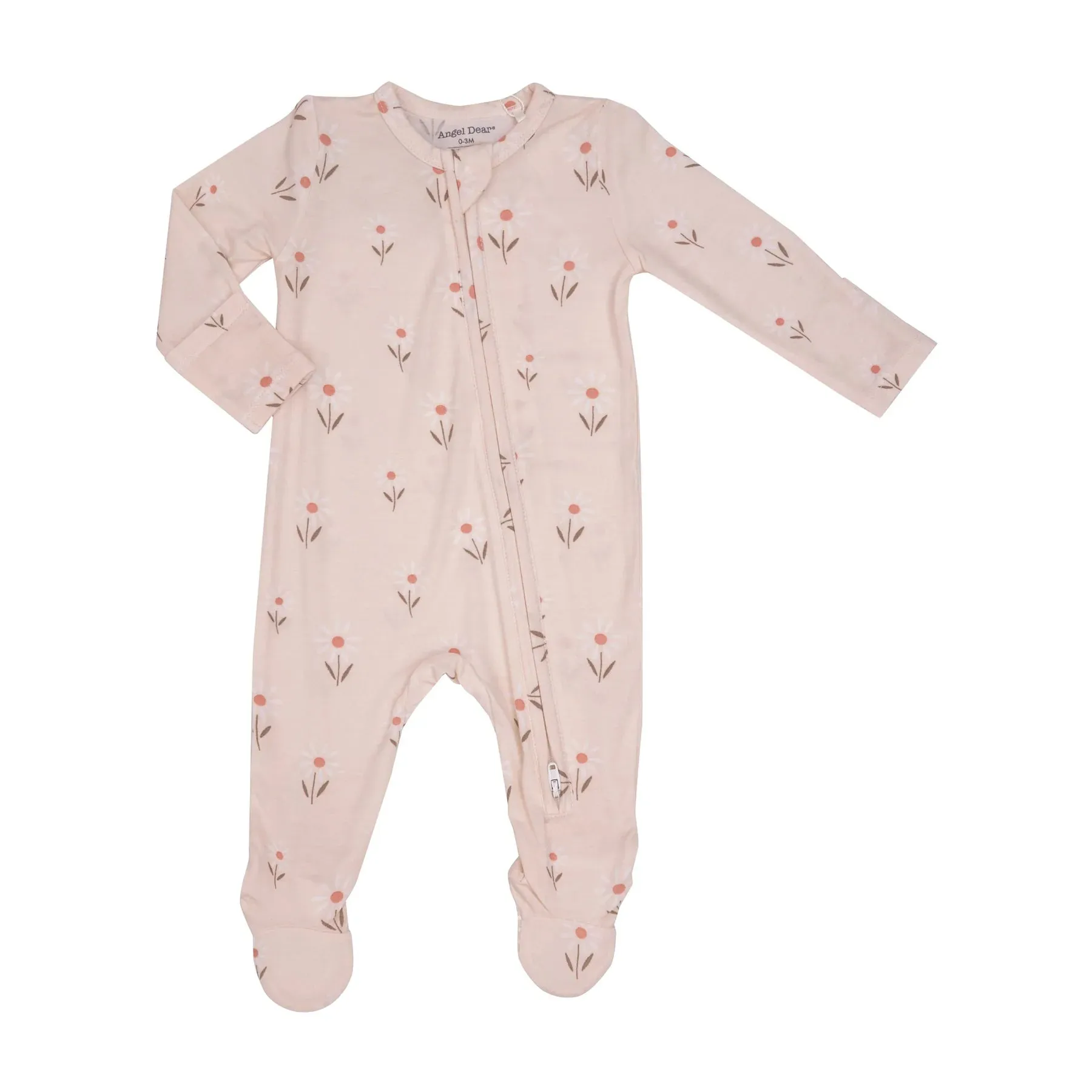 Two Way Zipper Footie - Petite Daisy | Angel Dear
