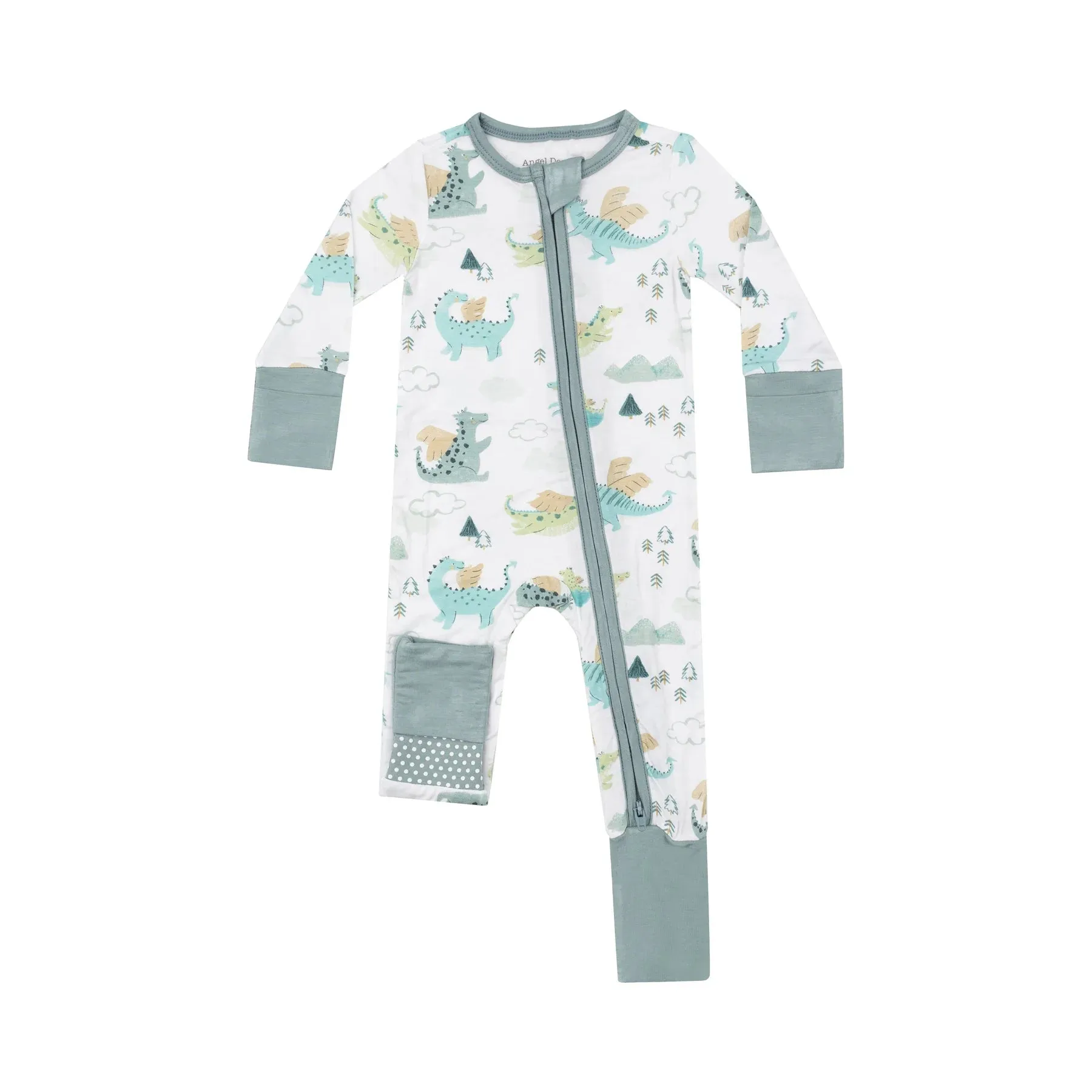 Two Way Zipper Romper - Gragons | Angel Dear