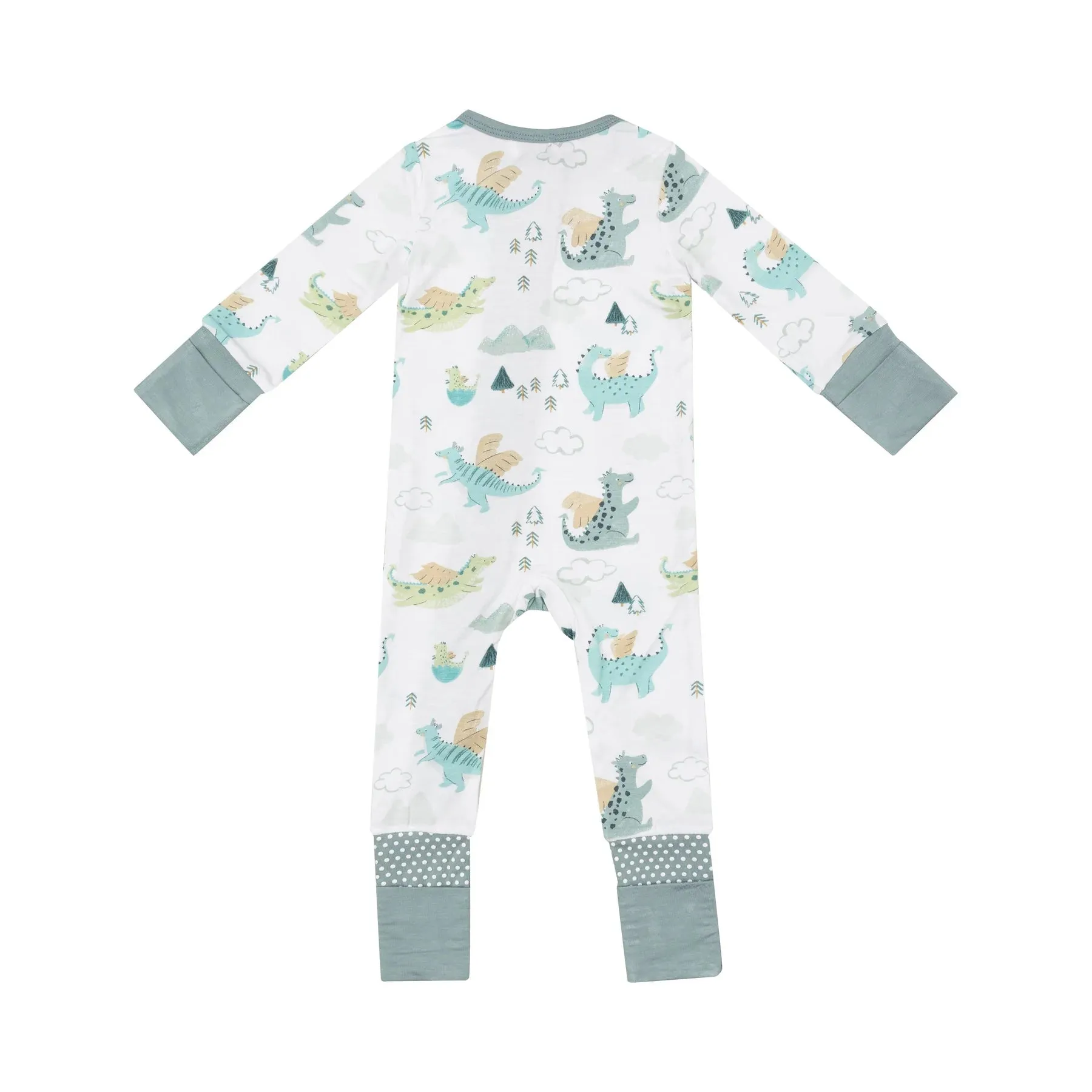 Two Way Zipper Romper - Gragons | Angel Dear