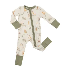 Two Way Zipper Romper - Wild Wild West | Angel Dear