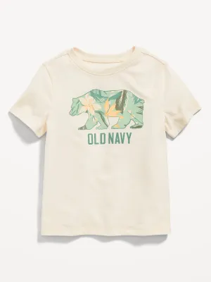 Unisex Crew-neck Logo-graphic T-shirt For Toddler