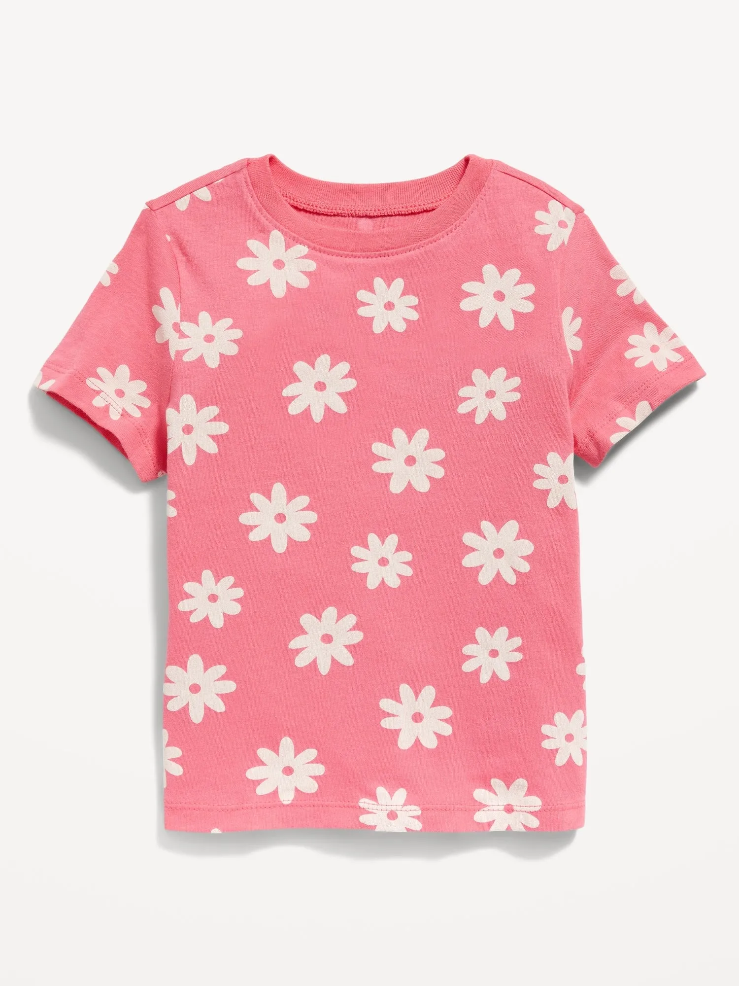 Unisex Printed Crew-Neck T-Shirt for Toddler