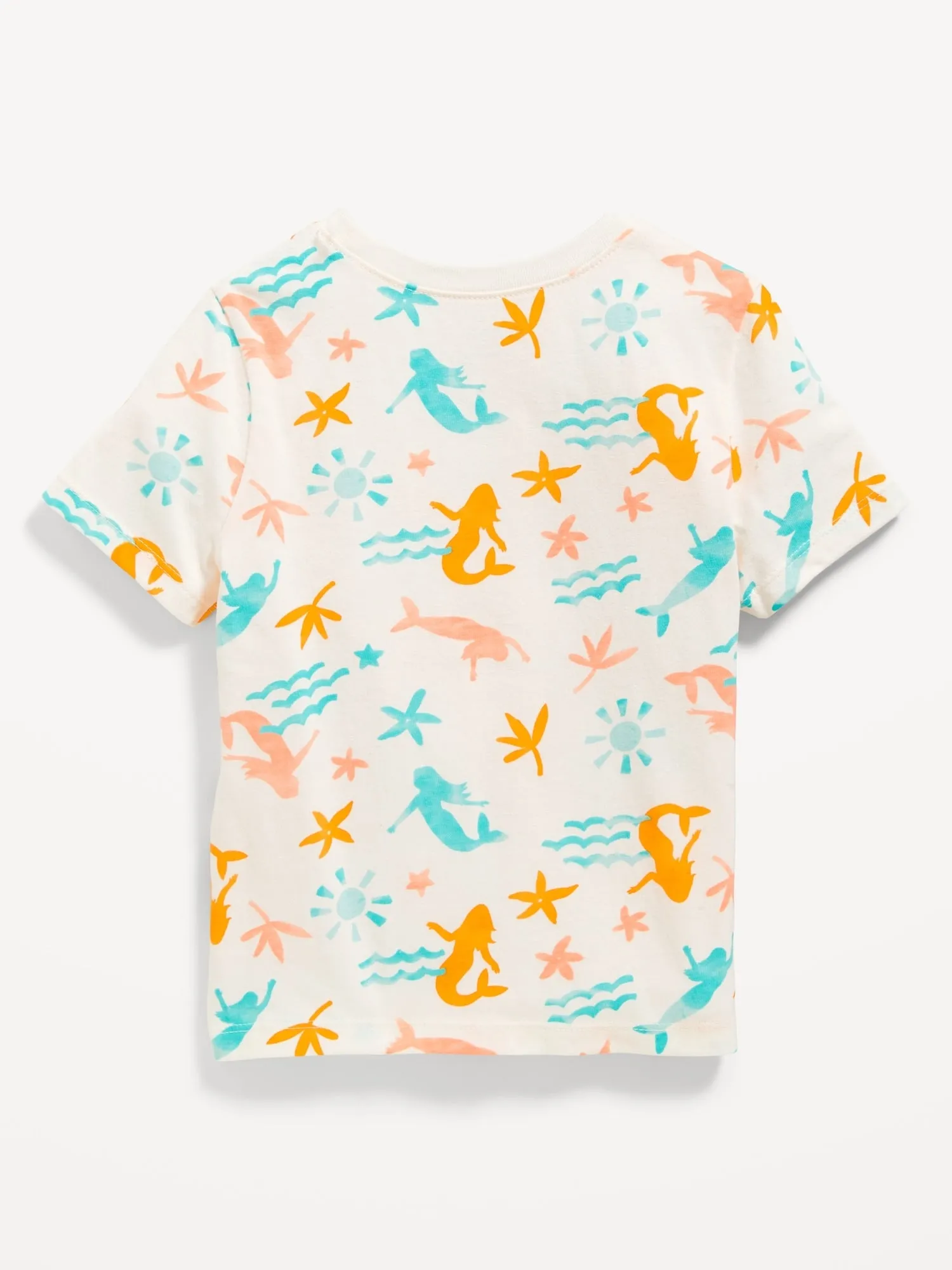 Unisex Printed Crew-Neck T-Shirt for Toddler