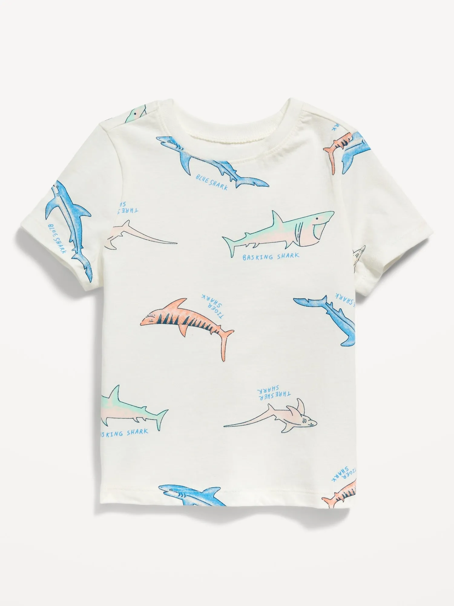 Unisex Printed Crew-Neck T-Shirt for Toddler