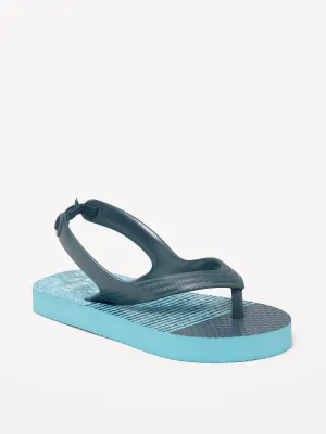 Unisex Printed Flip-Flops for Baby (Partially Plant-Based)