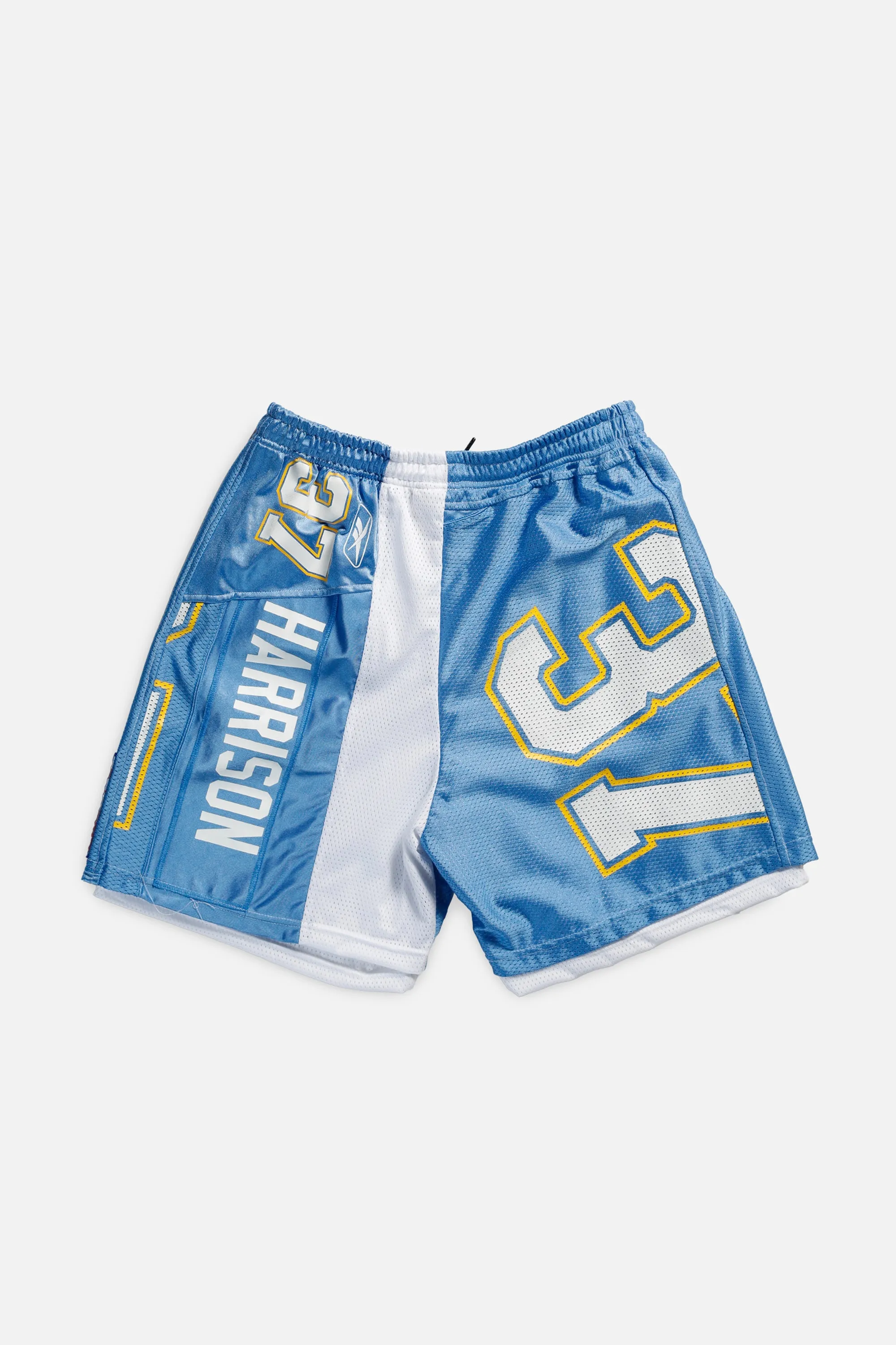 Unisex Rework Chargers Jersey Shorts - L Frankie