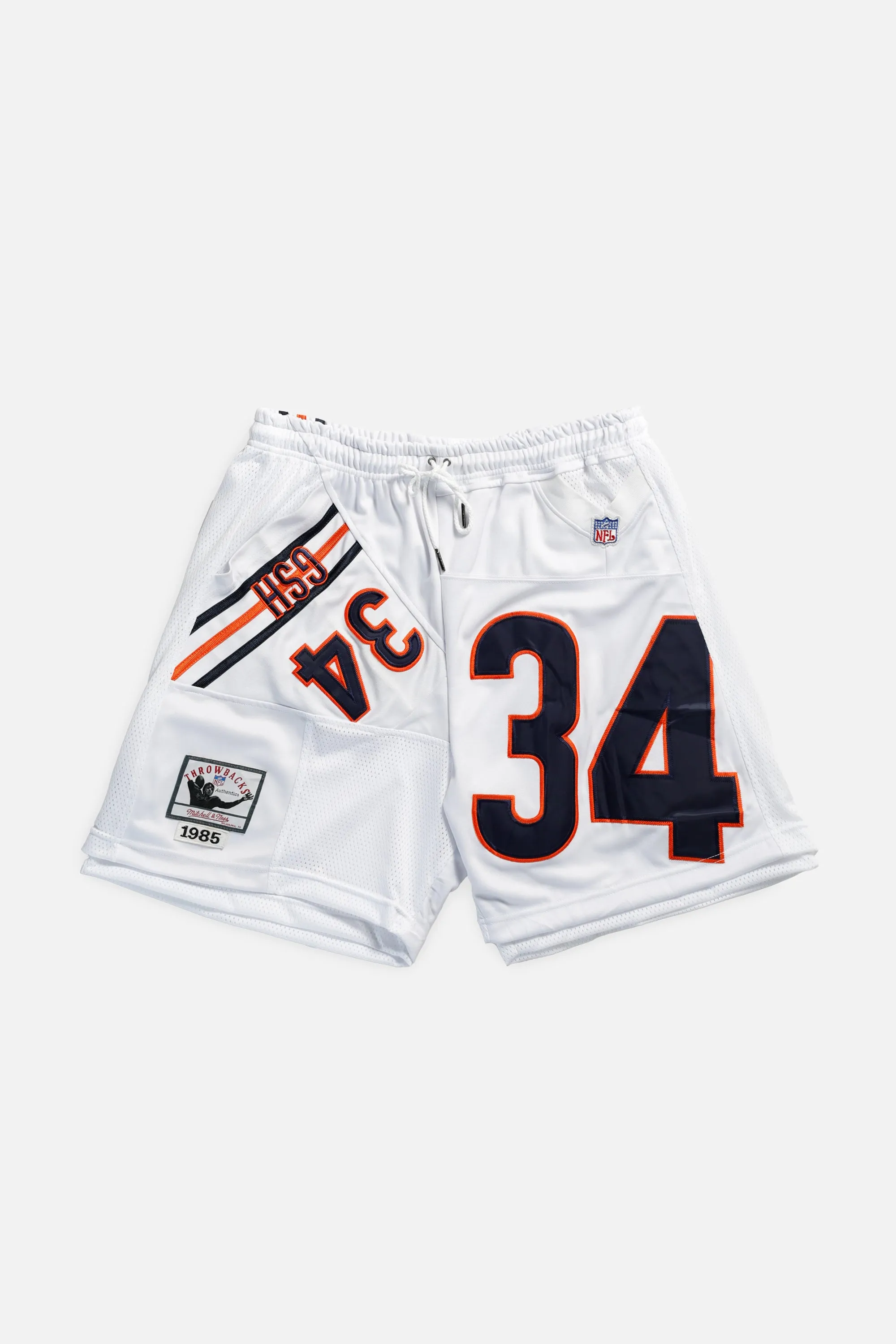 Unisex Rework Chicago Bears Jersey Shorts - L Frankie