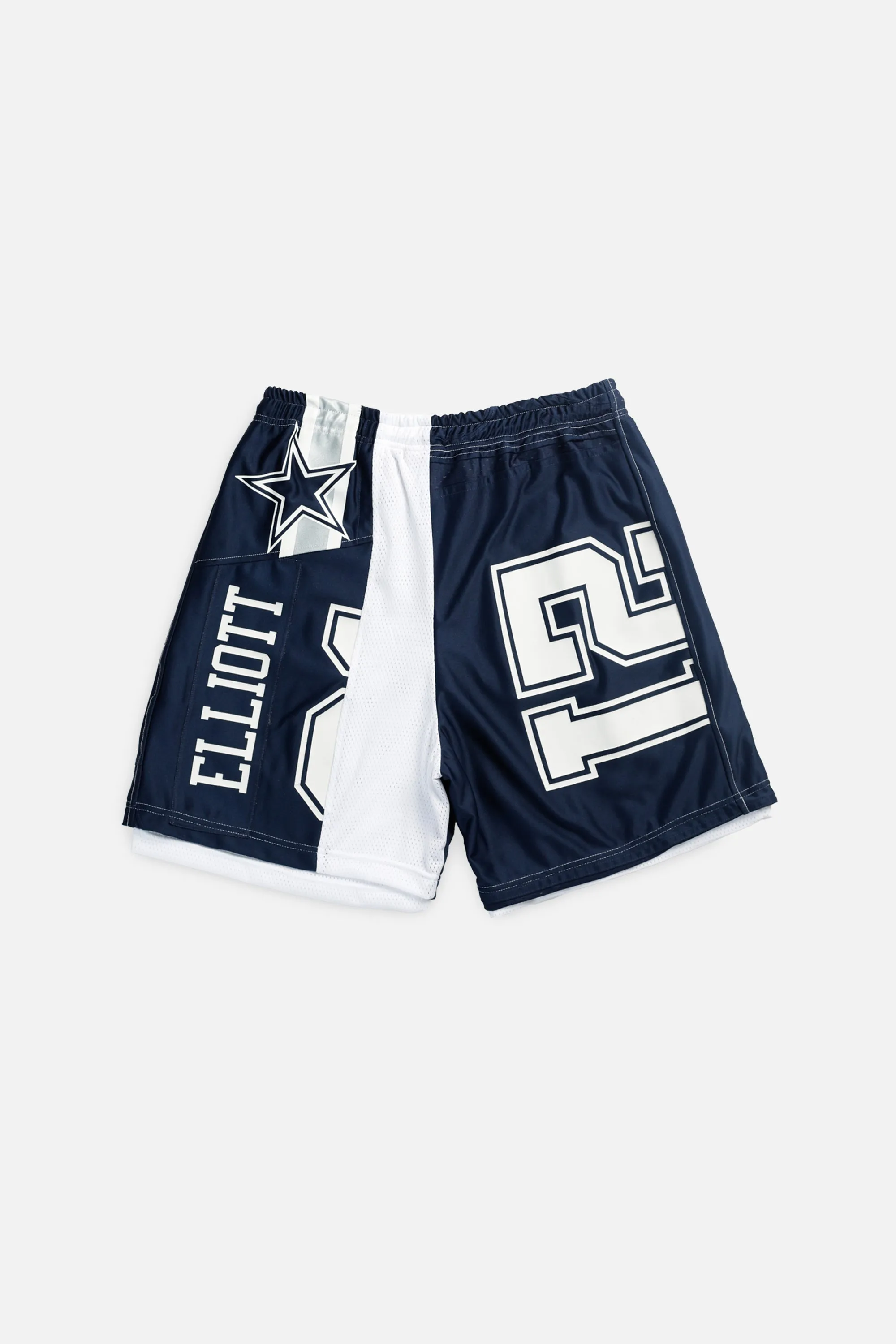 Unisex Rework Dallas Cowboys NFL Jersey Shorts - L Frankie