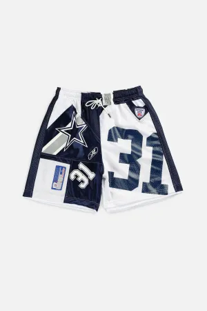 Unisex Rework Dallas Cowboys NFL Jersey Shorts - L Frankie