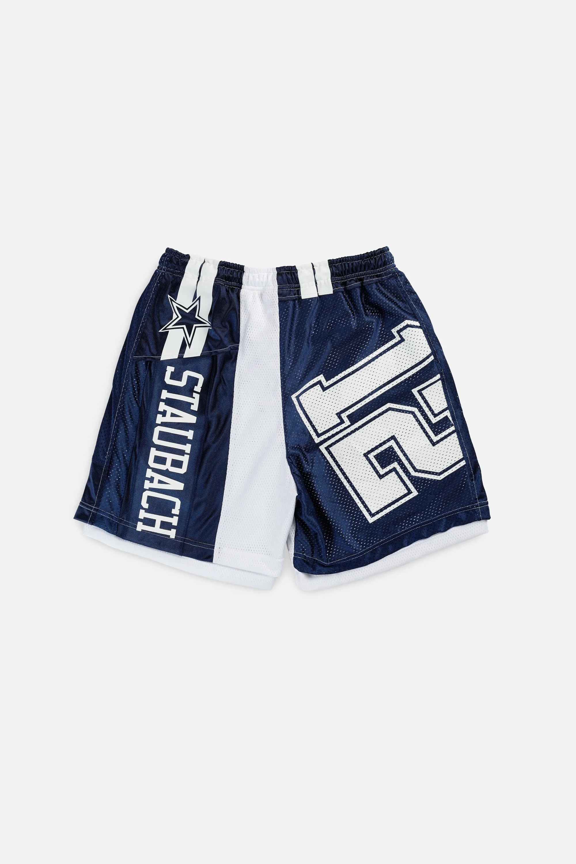Unisex Rework Dallas Cowboys NFL Jersey Shorts - L Frankie