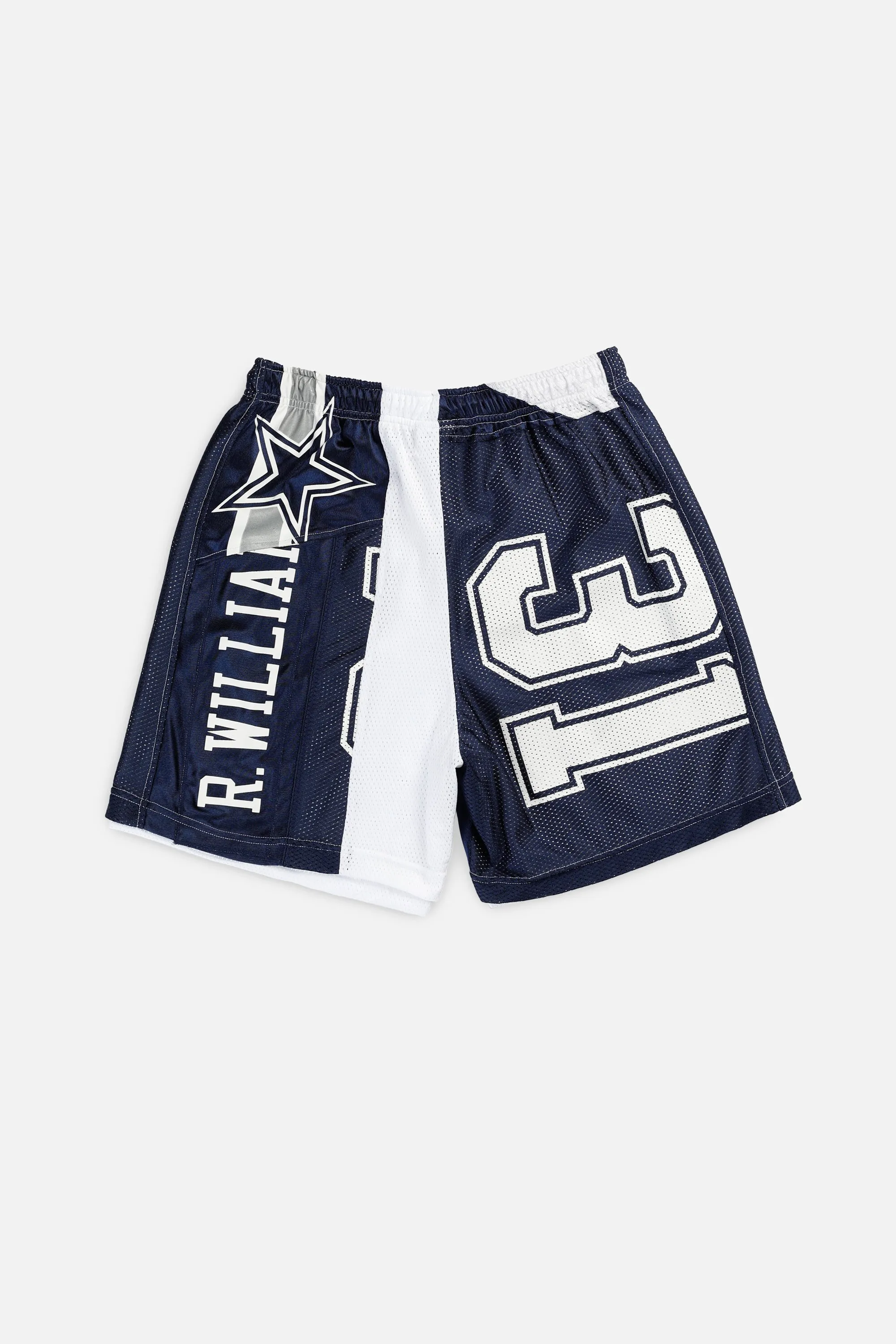 Unisex Rework Dallas Cowboys NFL Jersey Shorts - L Frankie