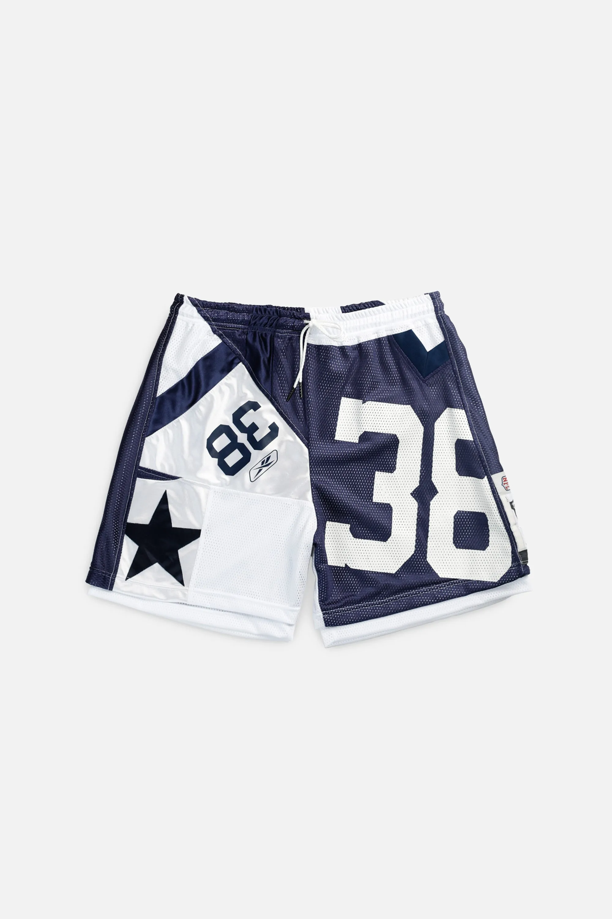 Unisex Rework Dallas Cowboys NFL Jersey Shorts - XL Frankie