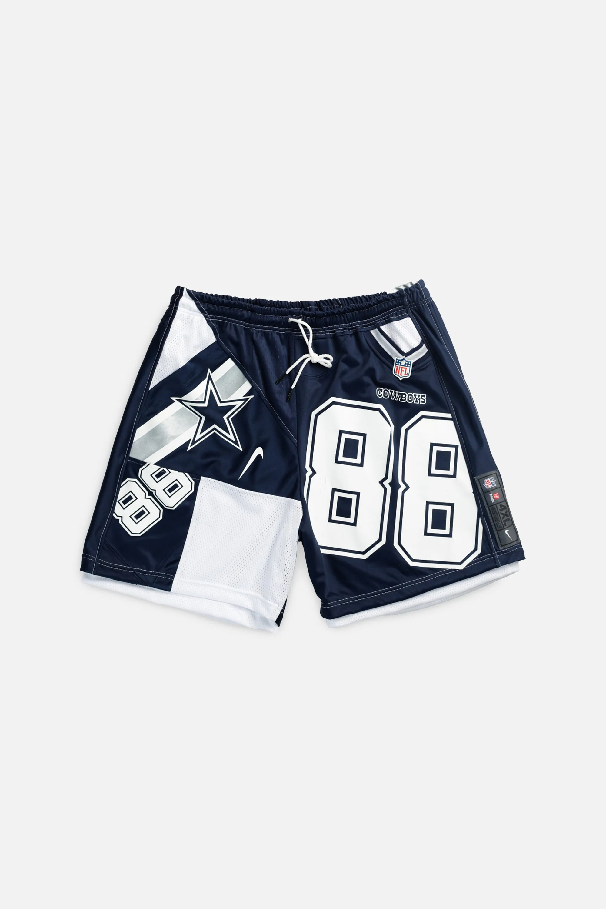 Unisex Rework Dallas Cowboys NFL Jersey Shorts - XL Frankie
