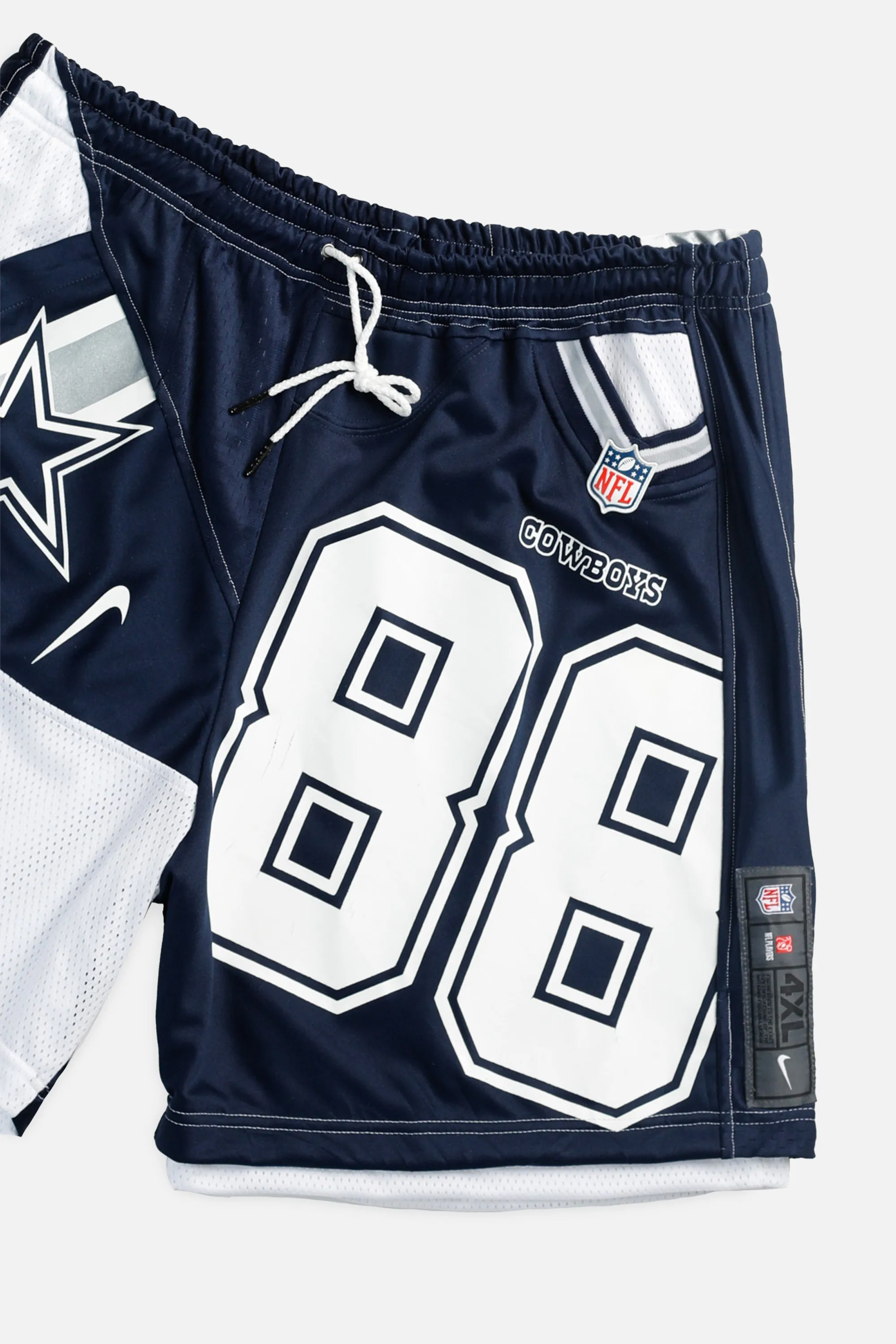 Unisex Rework Dallas Cowboys NFL Jersey Shorts - XL Frankie