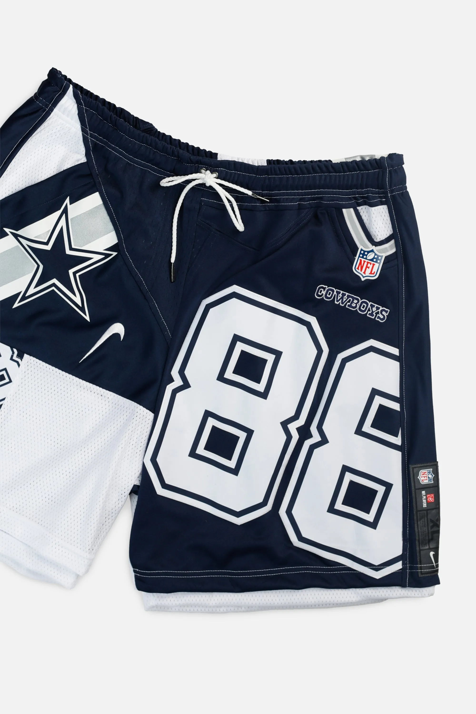 Unisex Rework Dallas Cowboys NFL Jersey Shorts - XL Frankie