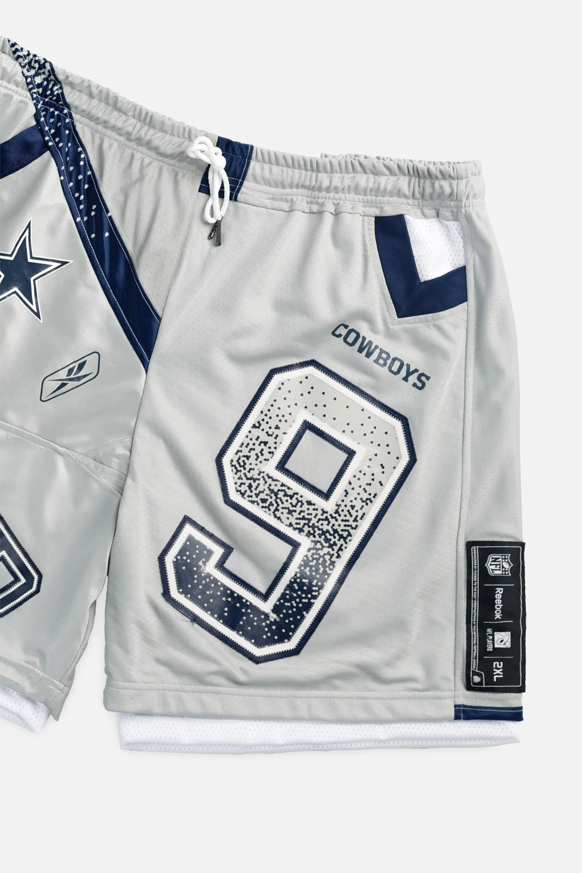 Unisex Rework Dallas Cowboys NFL Jersey Shorts - XXL Frankie