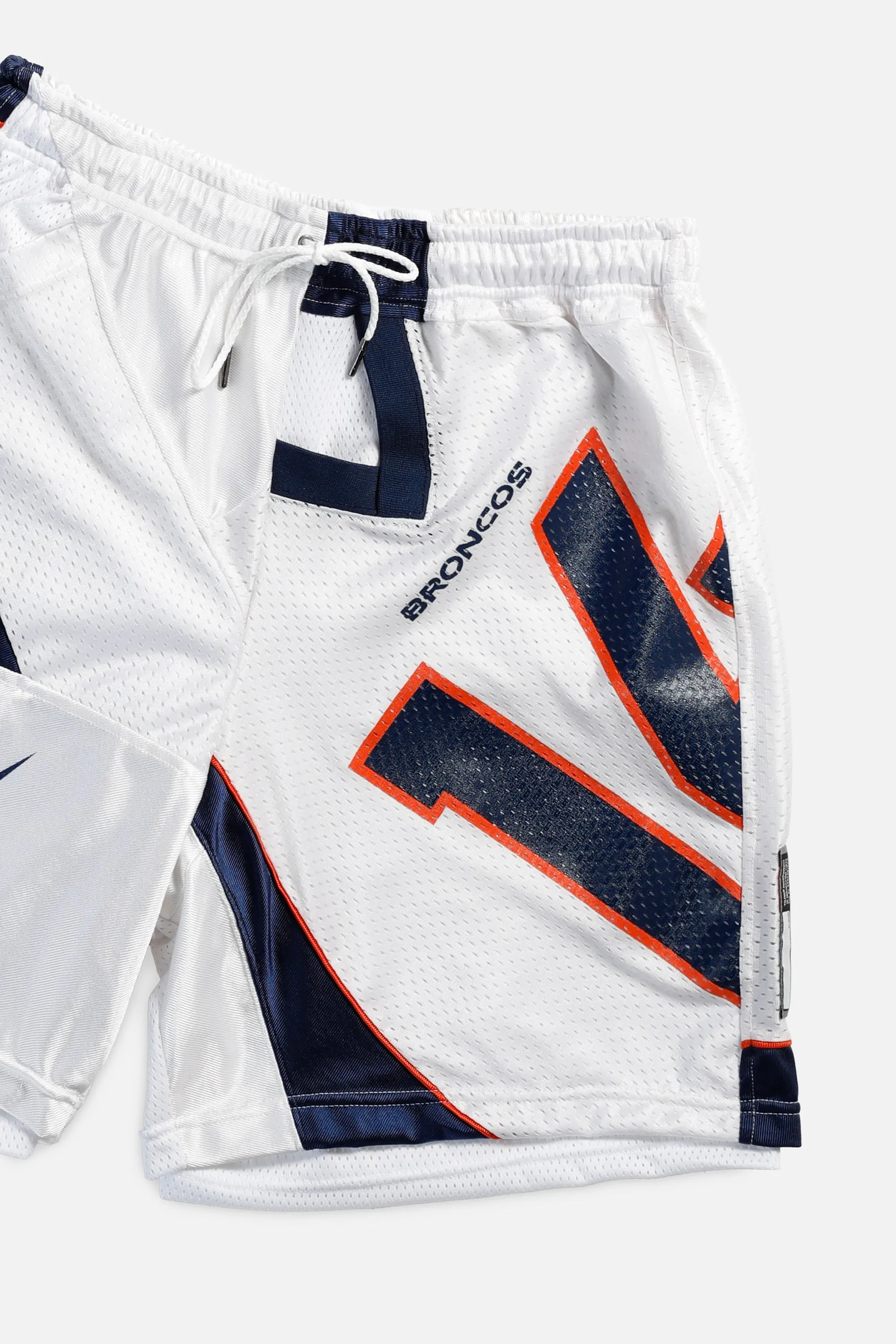 Unisex Rework Denver Broncos Jersey Shorts - L Frankie
