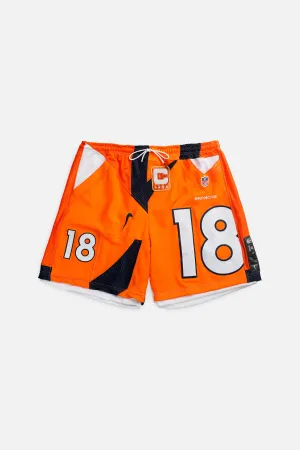 Unisex Rework Denver Broncos NFL Jersey Shorts - XXL Frankie