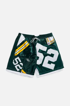 Unisex Rework Green Bay Packers Jersey Shorts - XXL Frankie