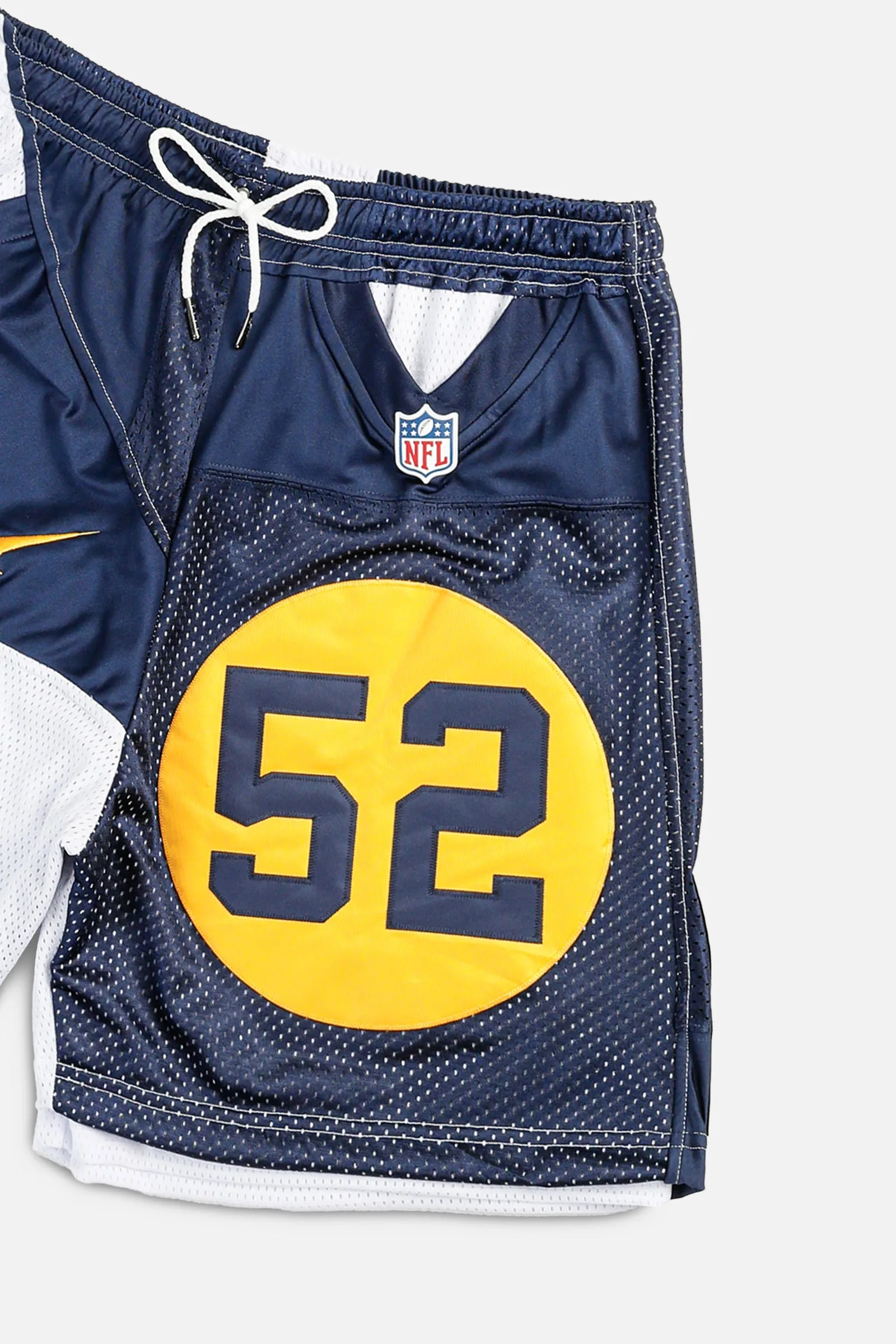 Unisex Rework Green Bay Packers NFL Jersey Shorts - L Frankie