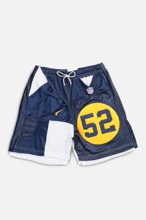 Unisex Rework Green Bay Packers NFL Jersey Shorts - L Frankie