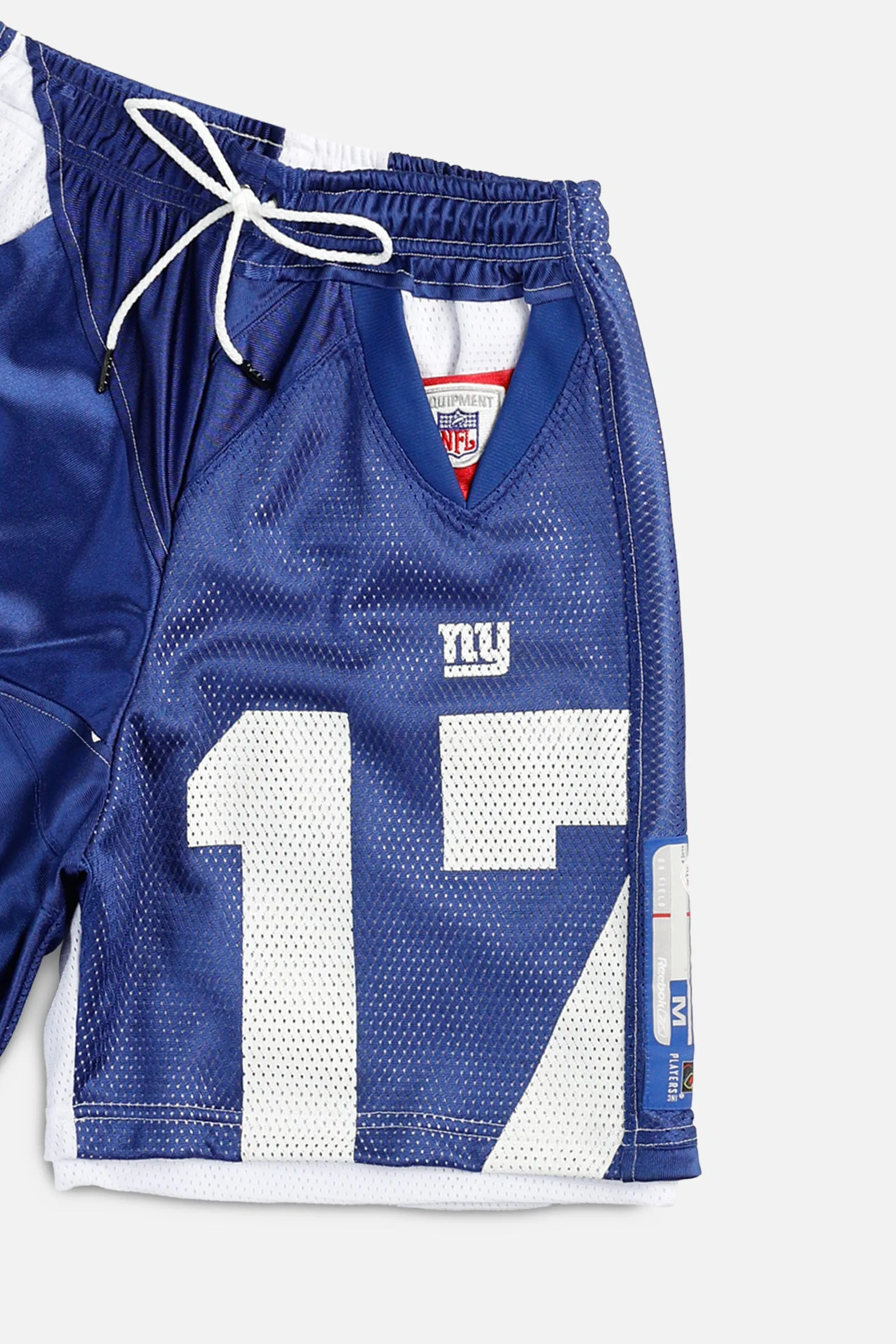 Unisex Rework NY Giants NFL Jersey Shorts - S Frankie