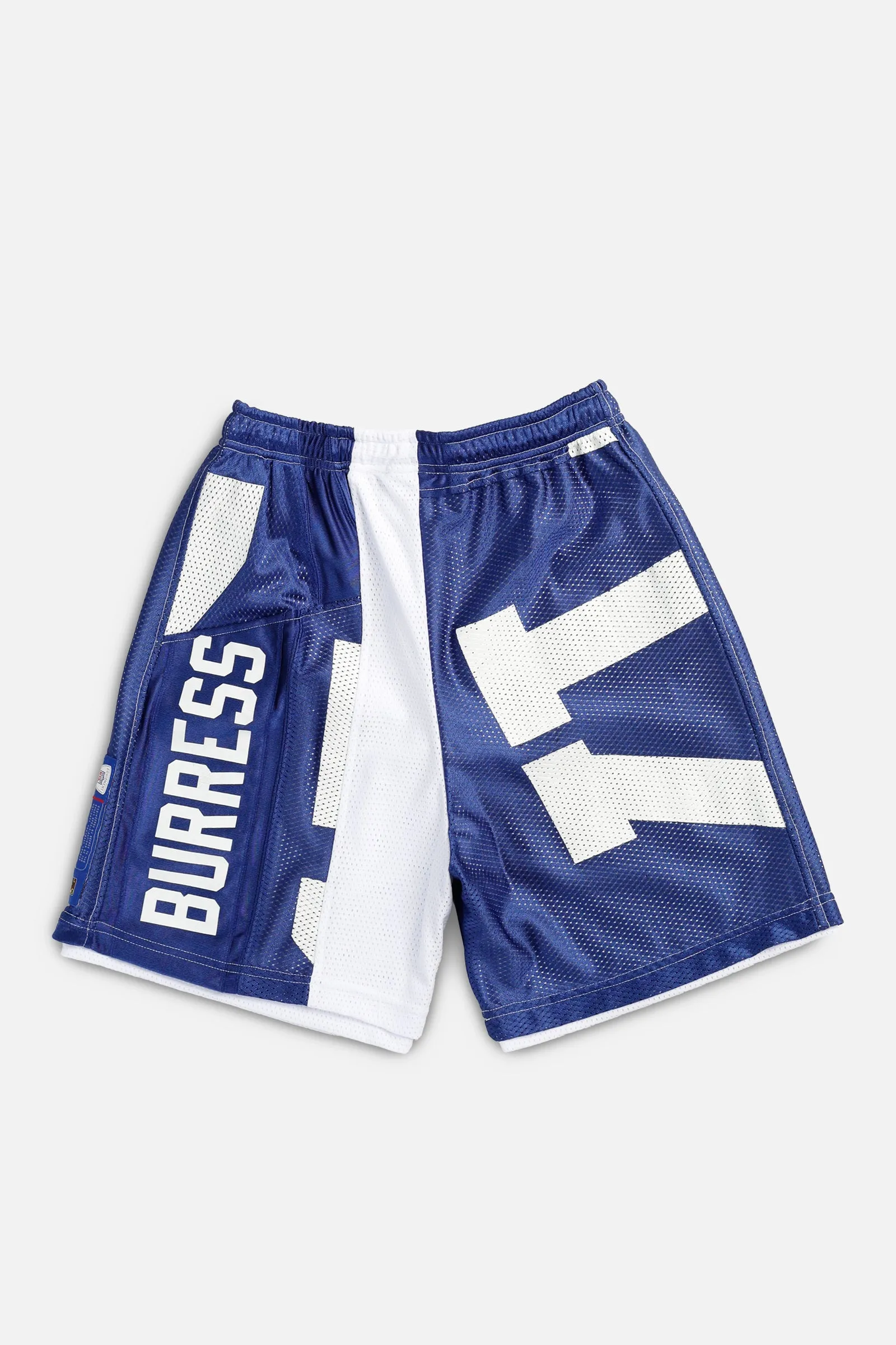 Unisex Rework NY Giants NFL Jersey Shorts - S Frankie