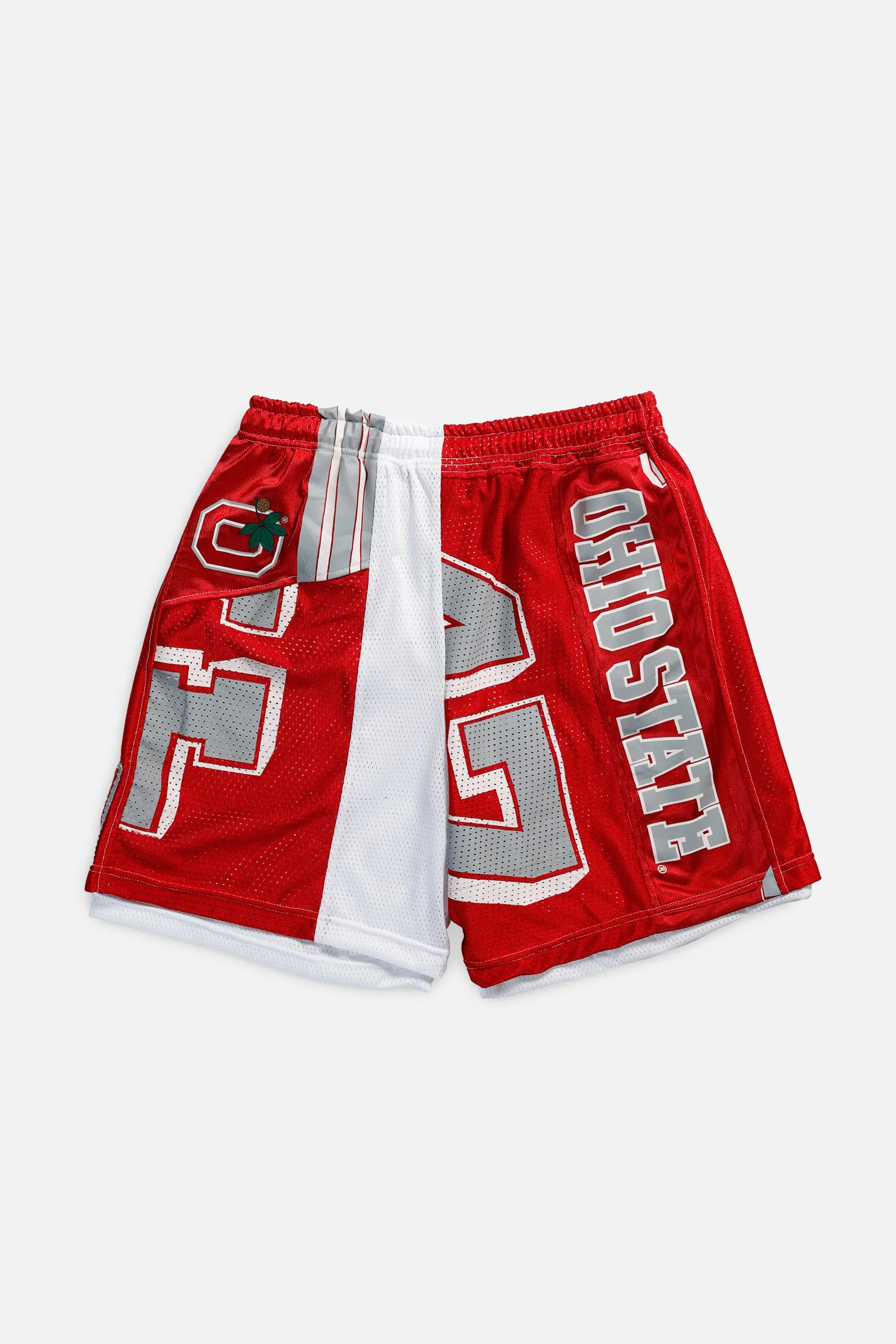 Unisex Rework Ohio State Buckeys Jersey Shorts - L Frankie