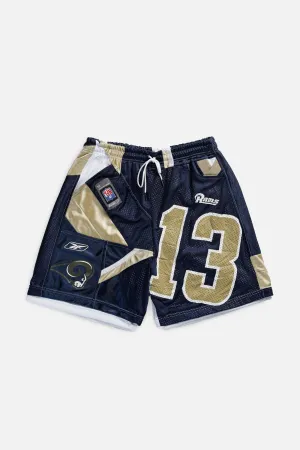 Unisex Rework Rams Jersey Shorts - M Frankie
