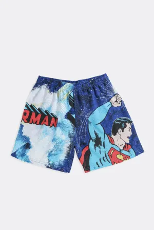 Unisex Rework Superman Boxer Shorts - S, M, L Frankie