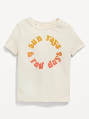 Unisex Short-Sleeve Graphic T-Shirt for Toddler
