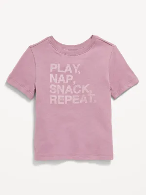 Unisex Short-Sleeve Graphic T-Shirt For Toddler