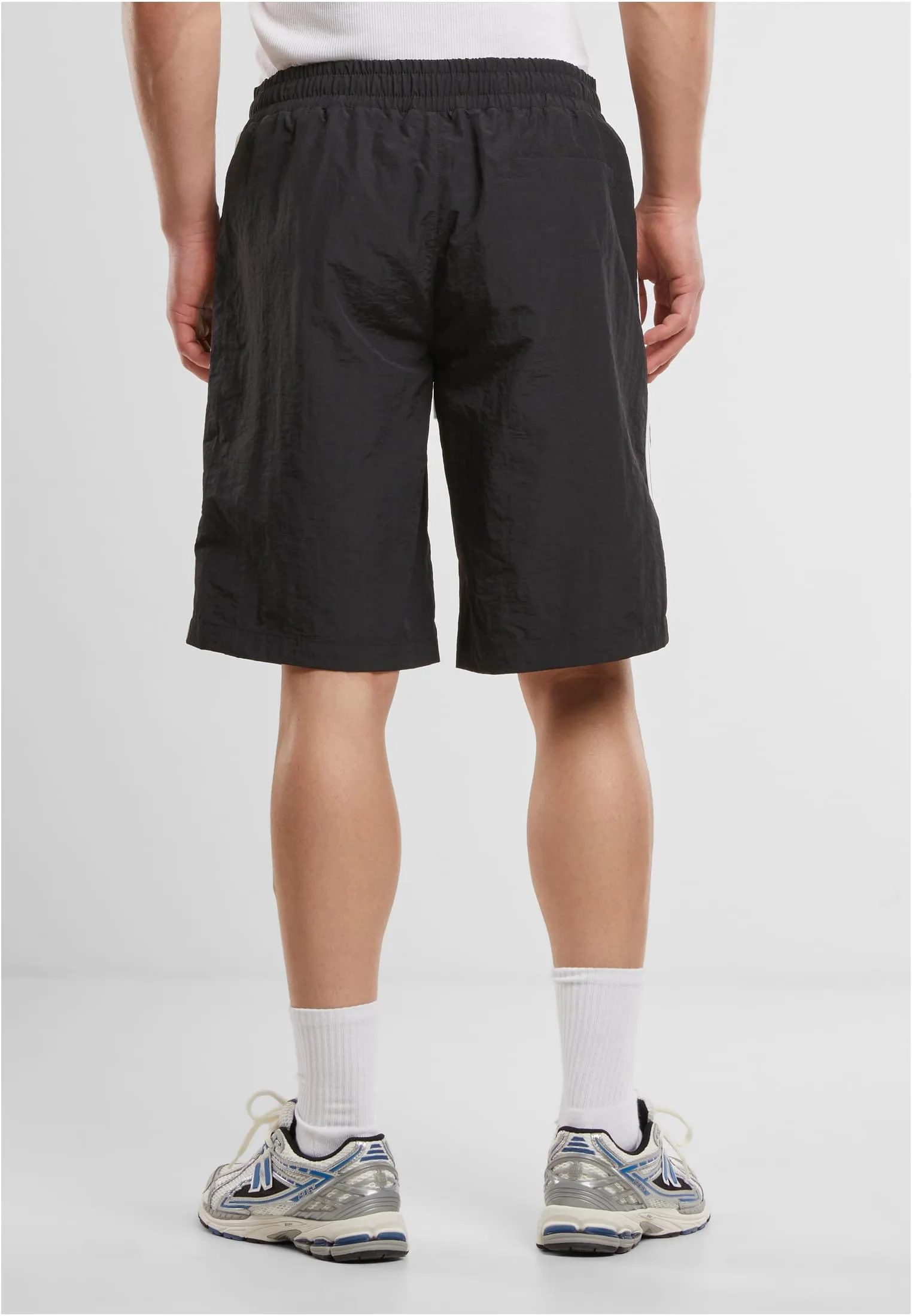 Urban Classics - Patched Stripe Black - Board Shorts