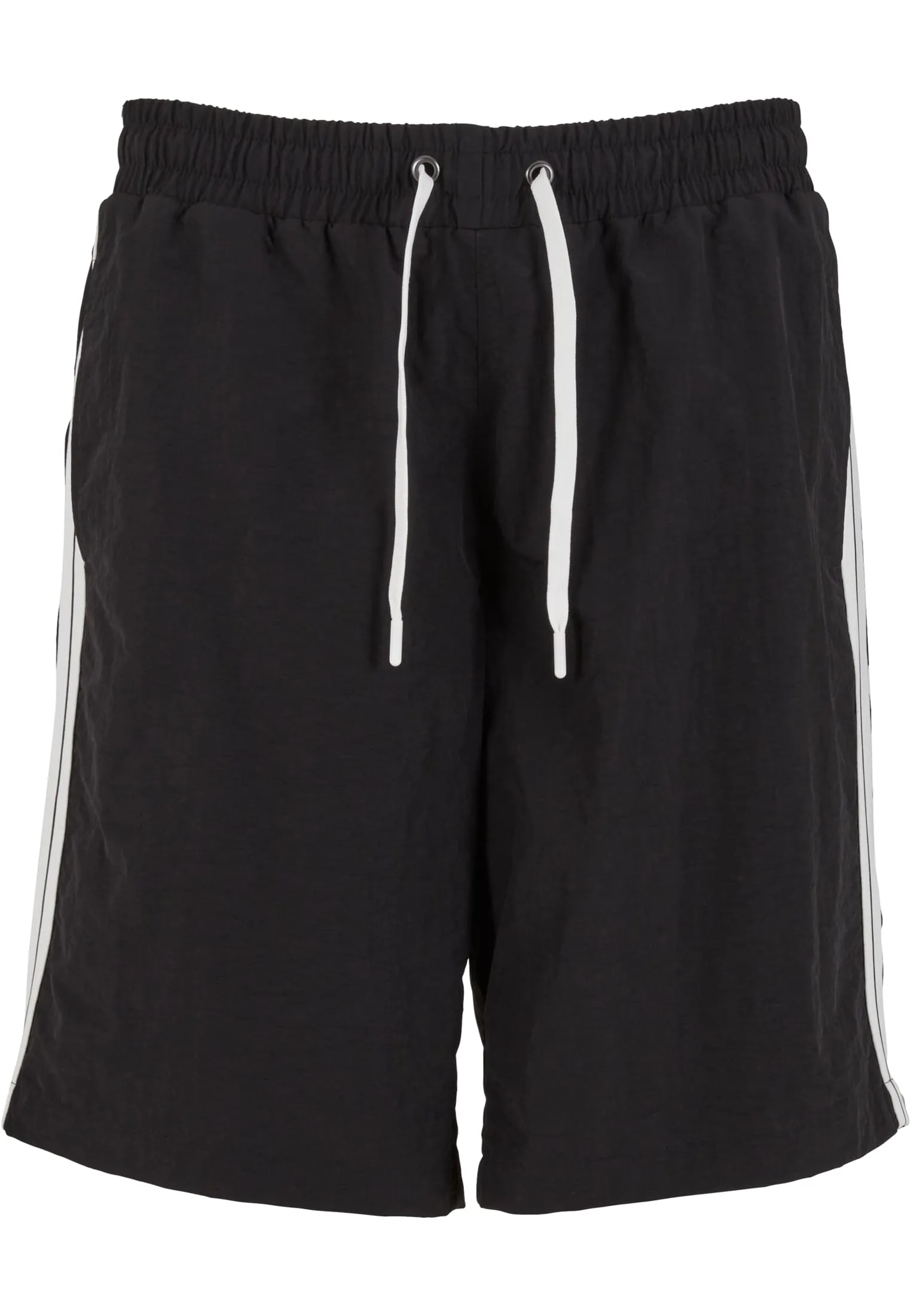 Urban Classics - Patched Stripe Black - Board Shorts